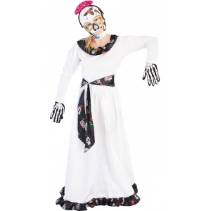 Day of the Dead Costume Dress - Womens Halloween Costumes
